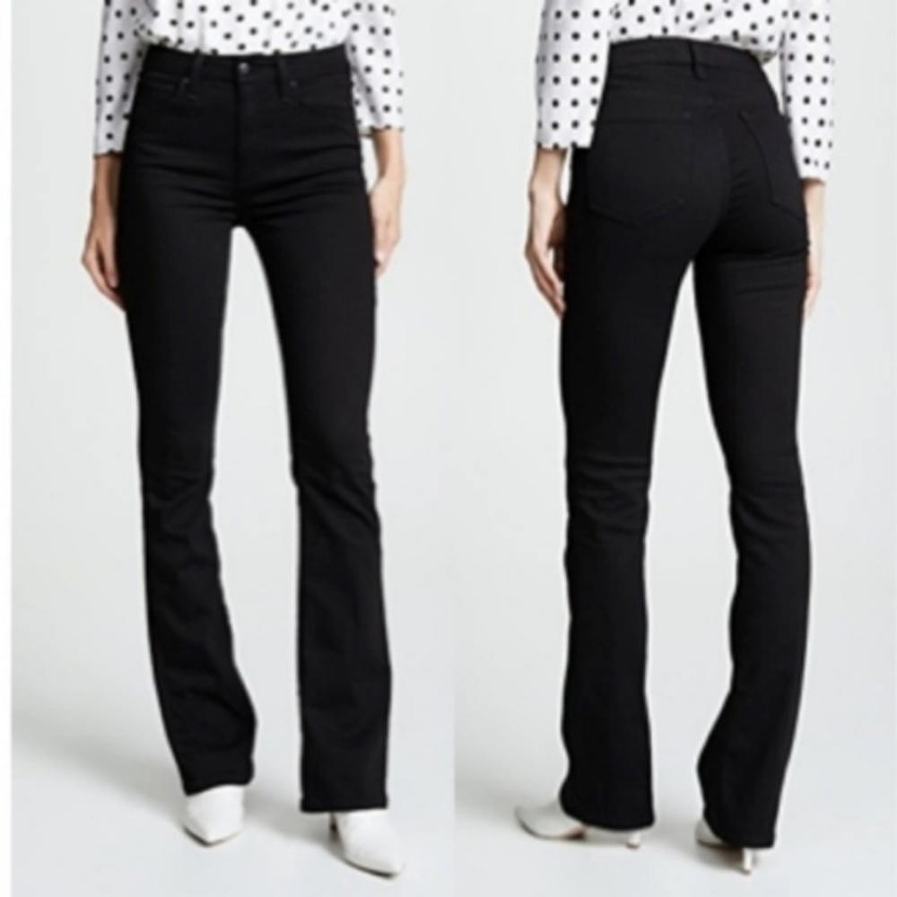 Joe's Jeans Black High Rise Honey Bootcut Jeans 25